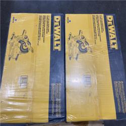 Dallas Location -NEW- DWS780- DEWALT 12-in 15-Amp Dual Bevel Sliding Compound Corded Miter Saw(Lot Of 2)