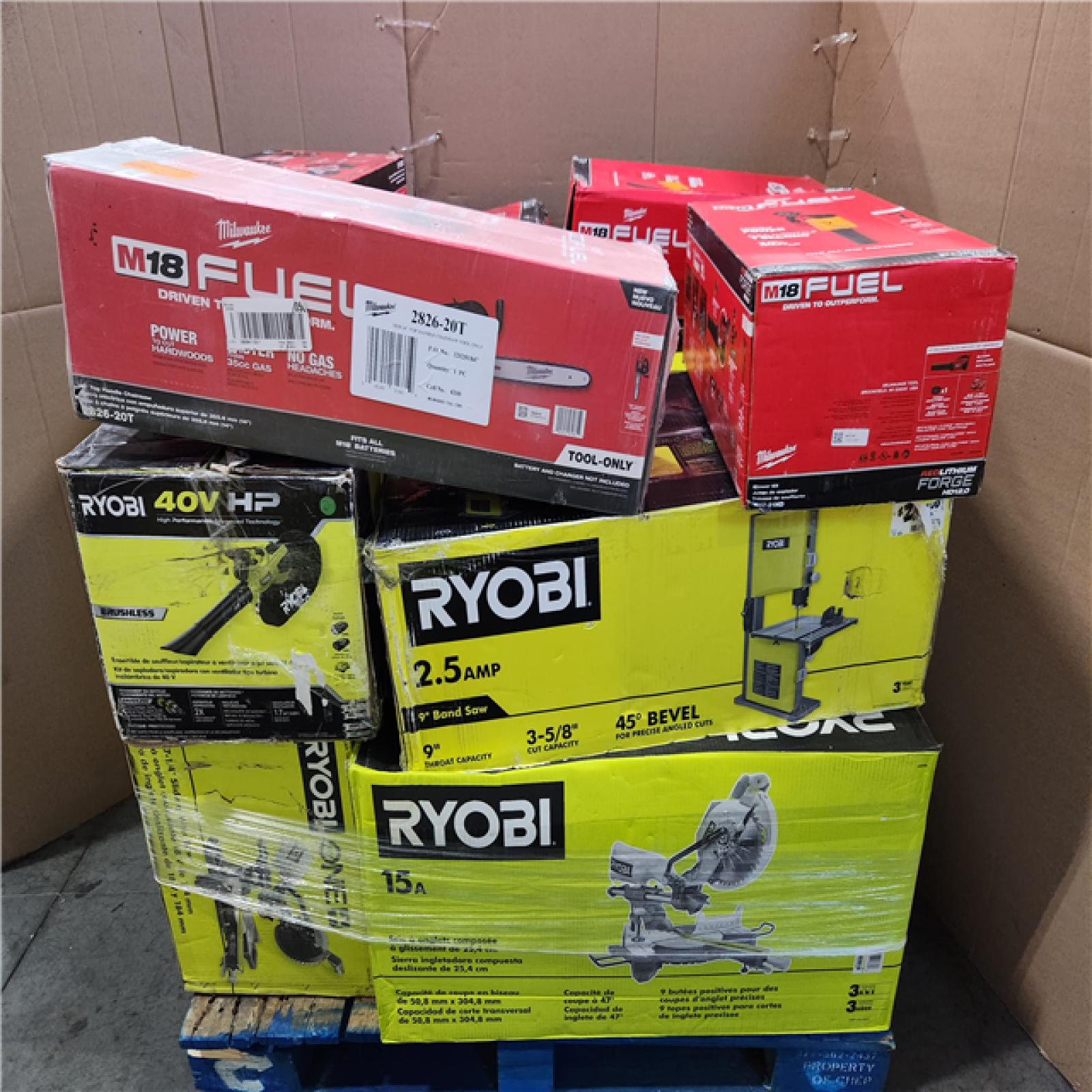 CALIFORNIA AS-IS TOOL PALLET