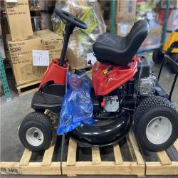DALLAS LOCATION -Troy-Bilt 30 in. 10.5 HP Briggs and Stratton Engine 6-Speed Manual Drive Gas Rear Engine Riding Mower