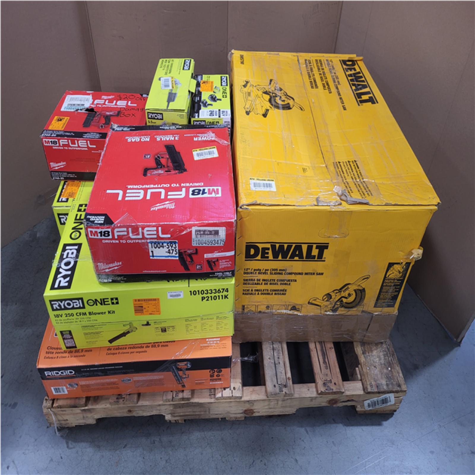 CALIFORNIA AS-IS TOOL PALLET