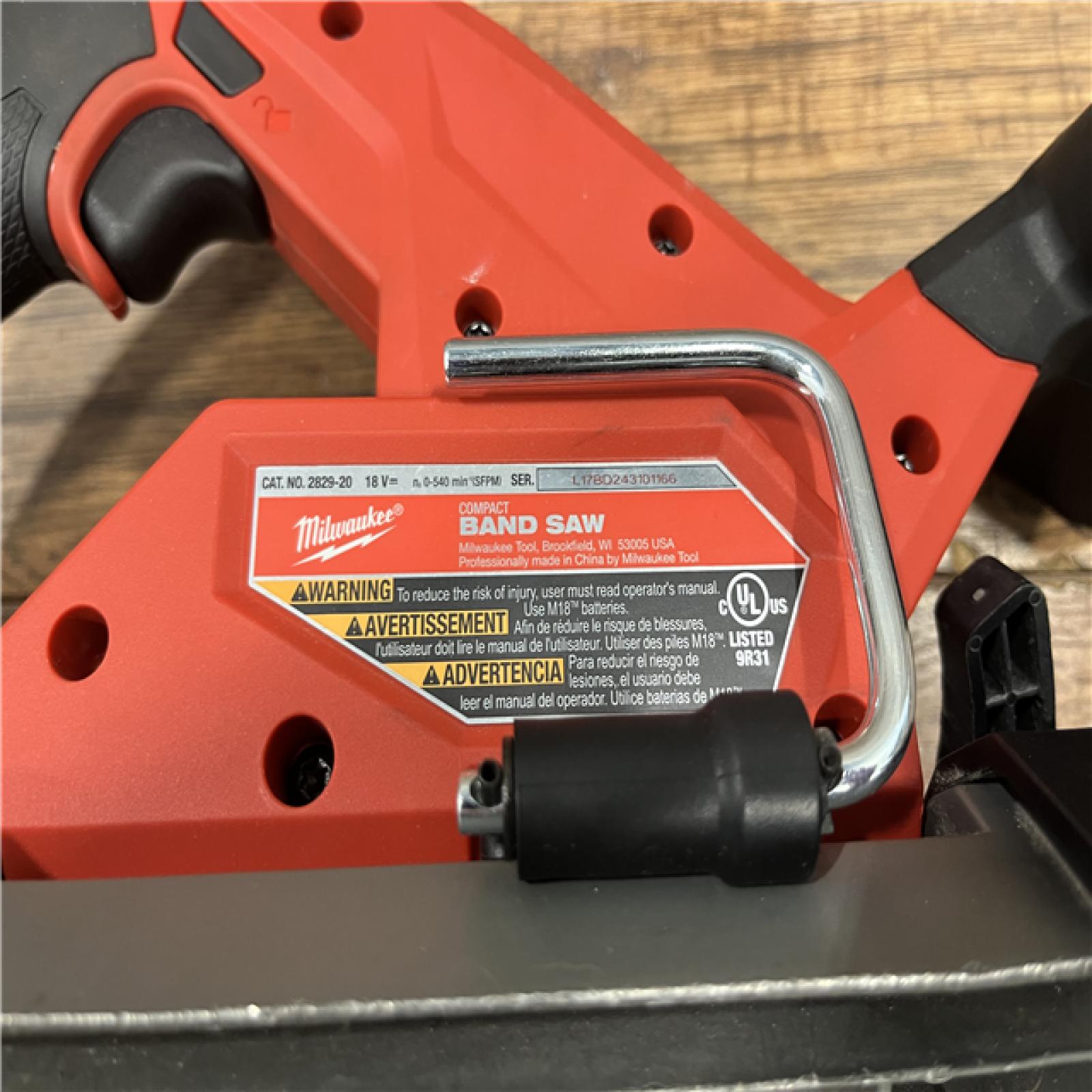 AS-IS Milwaukee M18 FUEL Compact Band Saw