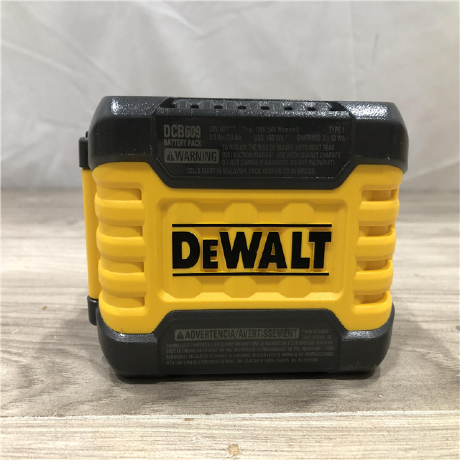 AS-IS DEWALT FLEXVOLT 20V/60V MAX Lithium-Ion 9.0Ah Battery