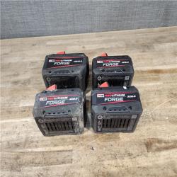 HOUSTON LOCATION - AS-IS MILWAUKEE FORGE BATTERY PACK QTY - 4