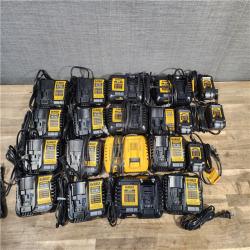 HOUSTON LOCATION - AS-IS DEWALT BATTERY CHARGER PACK QTY - 20