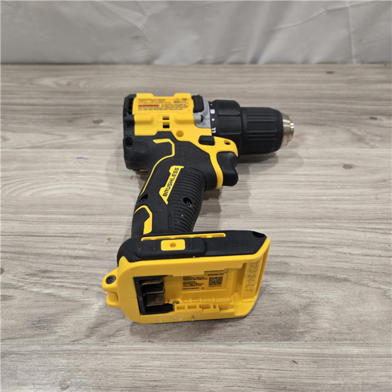 AS-IS DeWalt 20V MAX ATOMIC 1/2 in. Cordless Drill/Driver (Tool-Only)