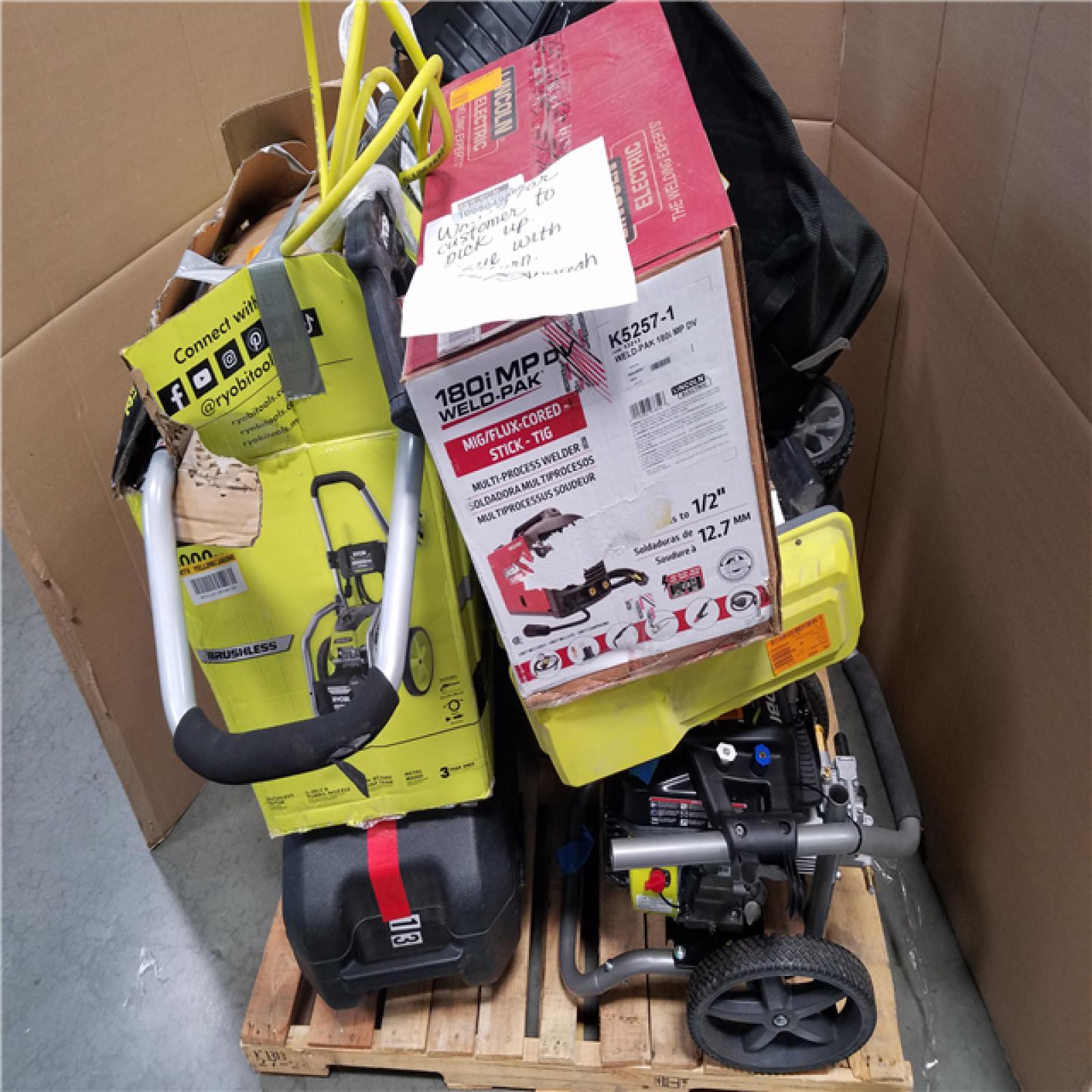 CALIFORNIA AS-IS OUTDOOR POWER EQUIPMENT