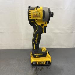 AS-IS - DeWALT ATOMIC 20V Max Lithium-Ion Brushless Cordless Compact 1/4 in. Impact Driver Kit