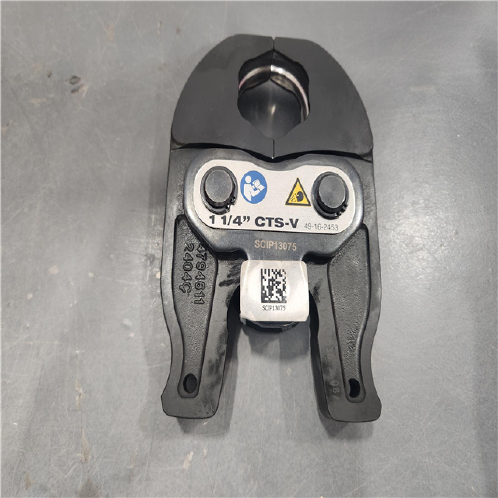 AS-IS- M12 Force Logic 1-1/4 in. Press Tool Jaw