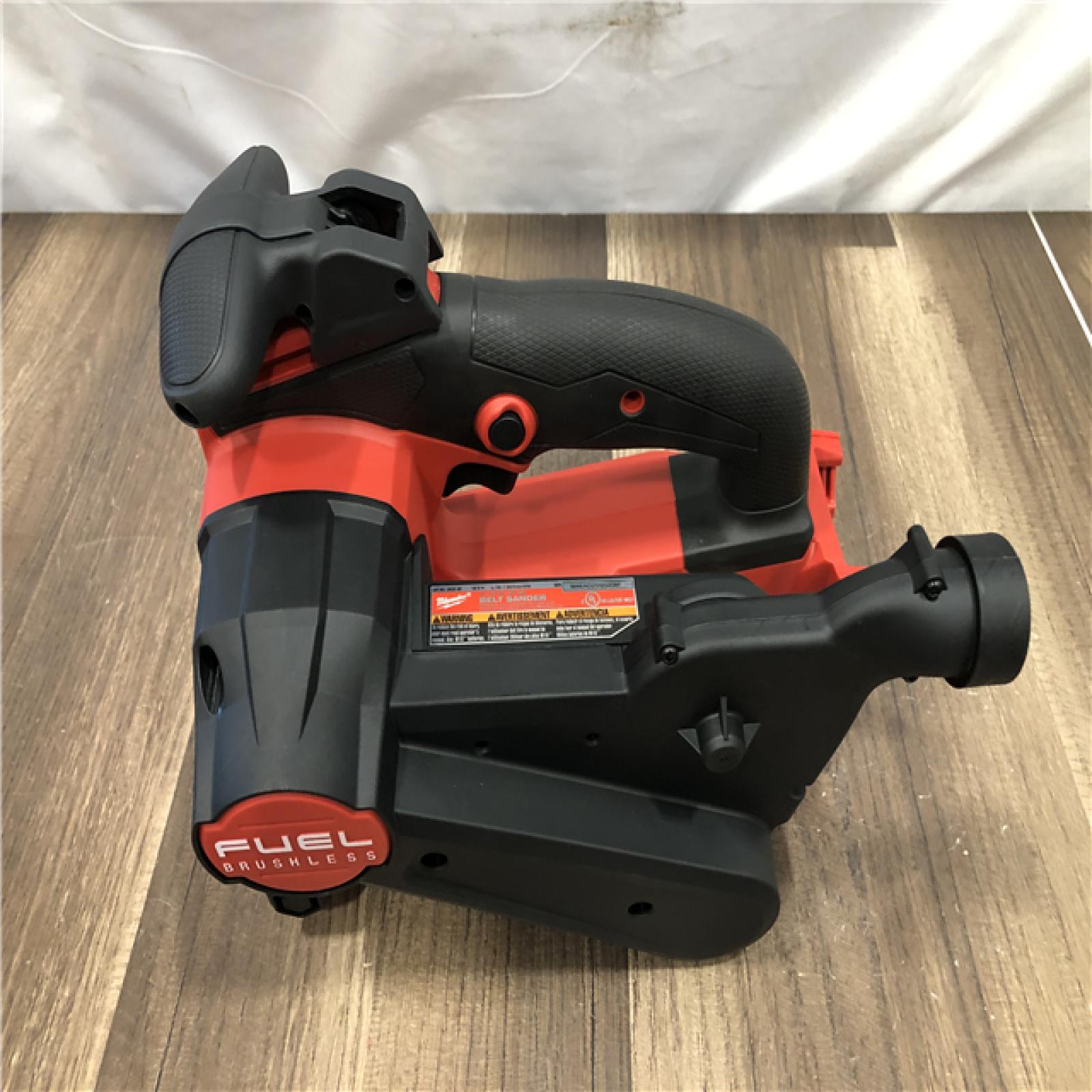 AS-IS Milwaukee FUEL 18-Volt Lithium-Ion Cordless Belt Sander (Tool-Only)