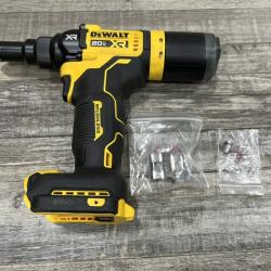 AS-IS DEWALT 20-Volt MAX Cordless 3/16 in. Rivet Tool (Tool-Only)