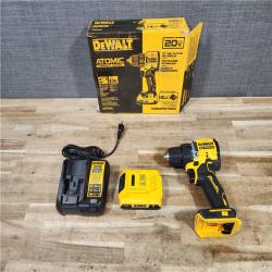 HOUSTON LOCATION - AS - IS DEWALT Atomic 20V Lithium-Ion Cordless Compact 1/2 in. Drill/Driver Kit