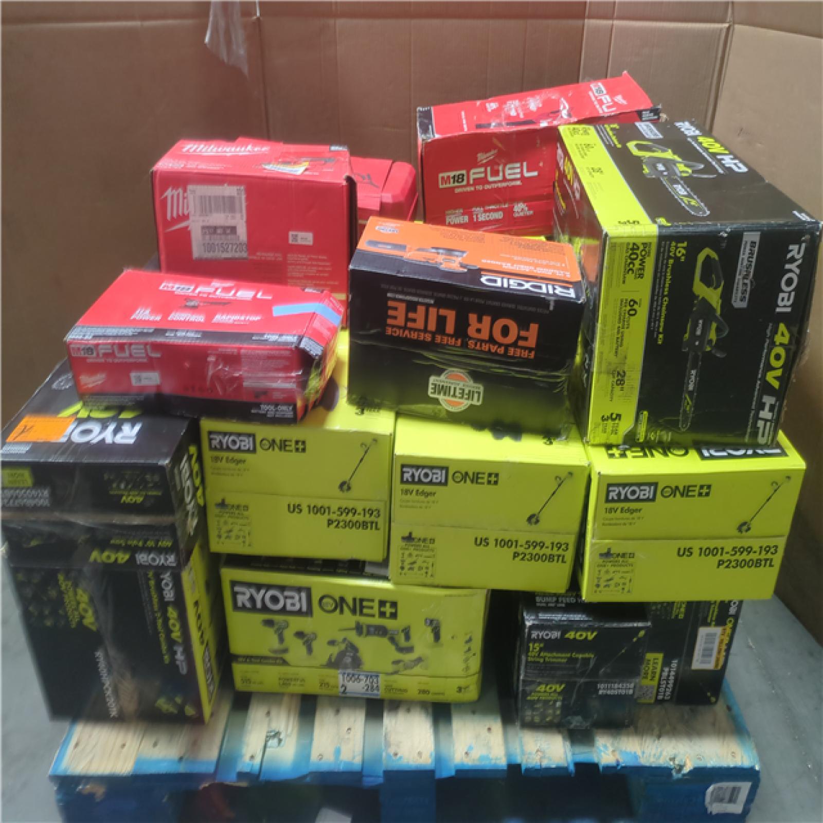 CALIFORNIA AS-IS TOOL PALLET