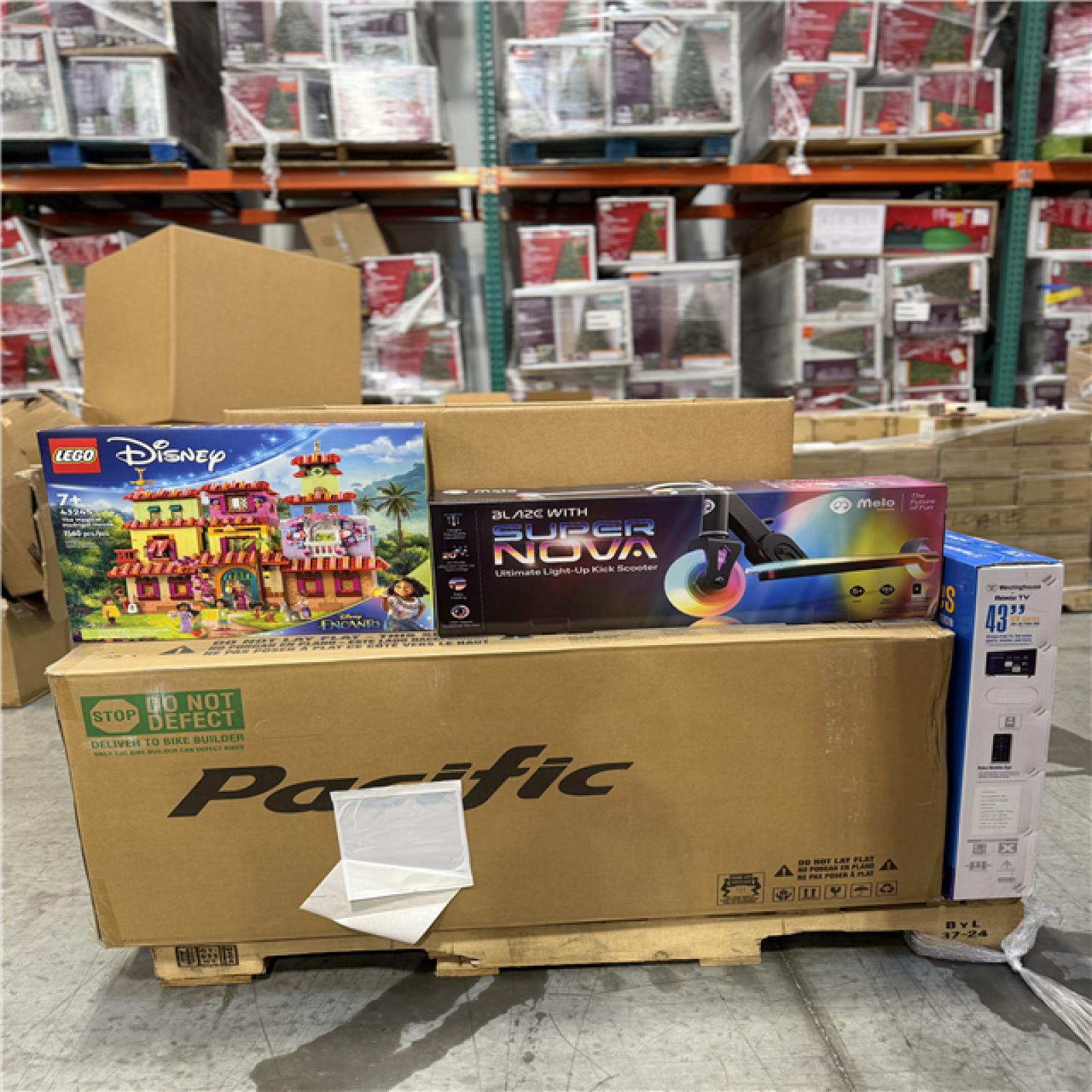 DALLAS LOCATION- NEW! MIXED BULLSEYE PALLET