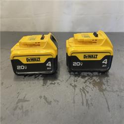 AS-IS - DEWALT 20V MAX Premium Lithium-Ion 4.0Ah Battery Pack (2 Pack)