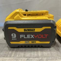 AS-IS DEWALT 20V/60V MAX FLEXVOLT Lithium-Ion 9.0Ah Battery and Charger Starter Kit