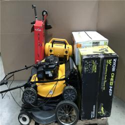 CALIFORNIA AS-IS OUTDOOR POWER EQUIPMENT