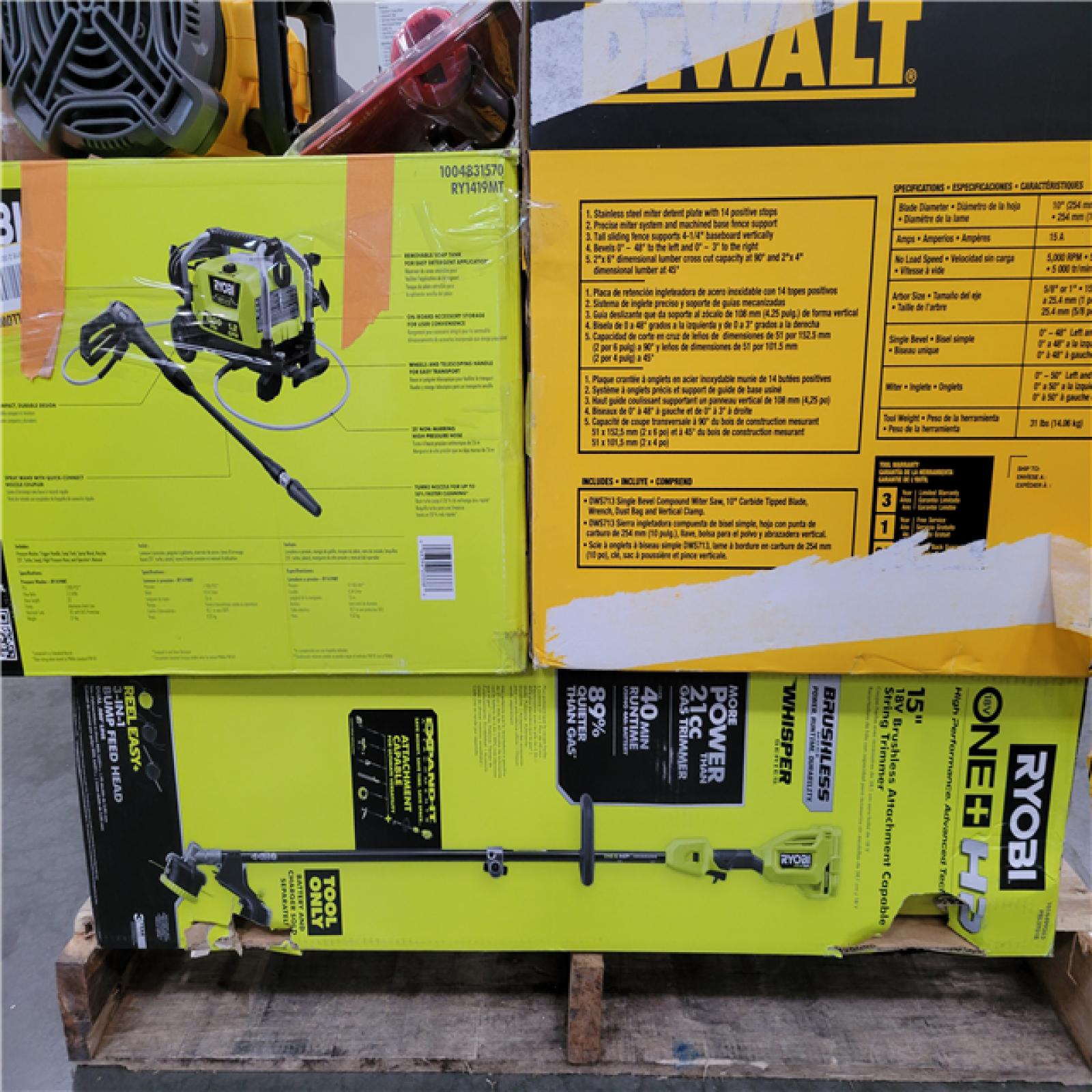 CALIFORNIA AS-IS TOOL PALLET