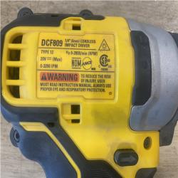 AS-IS DEWALT ATOMIC 20V MAX Cordless Brushless Compact 1/4 in. Impact Driver (Tool Only)