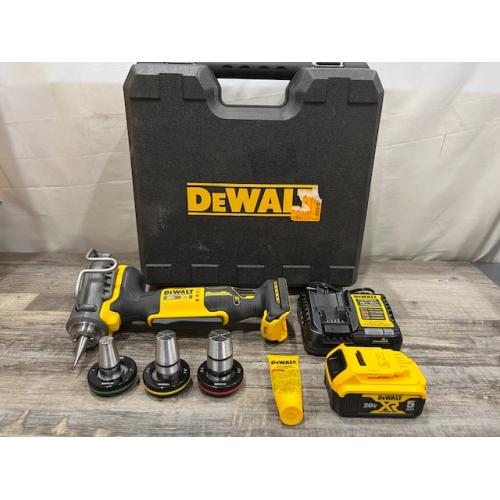 AS-IS DEWALT 35-Degree Pneumatic Metal Connector Nailer