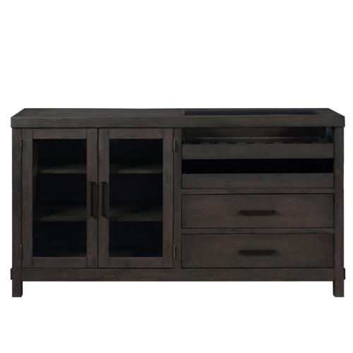 Phoenix NEW Steve Silver Napa Dusky Cedar Sideboard with Glass Cabinet Doors