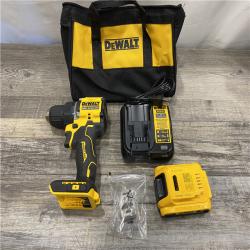 AS-IS DEWALT Atomic 20V Lithium-Ion Cordless Compact 1/2 in. Drill/Driver Kit
