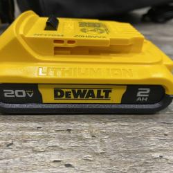 AS-IS DEWALT Atomic 20V Lithium-Ion Cordless Compact 1/2 in. Drill/Driver Kit