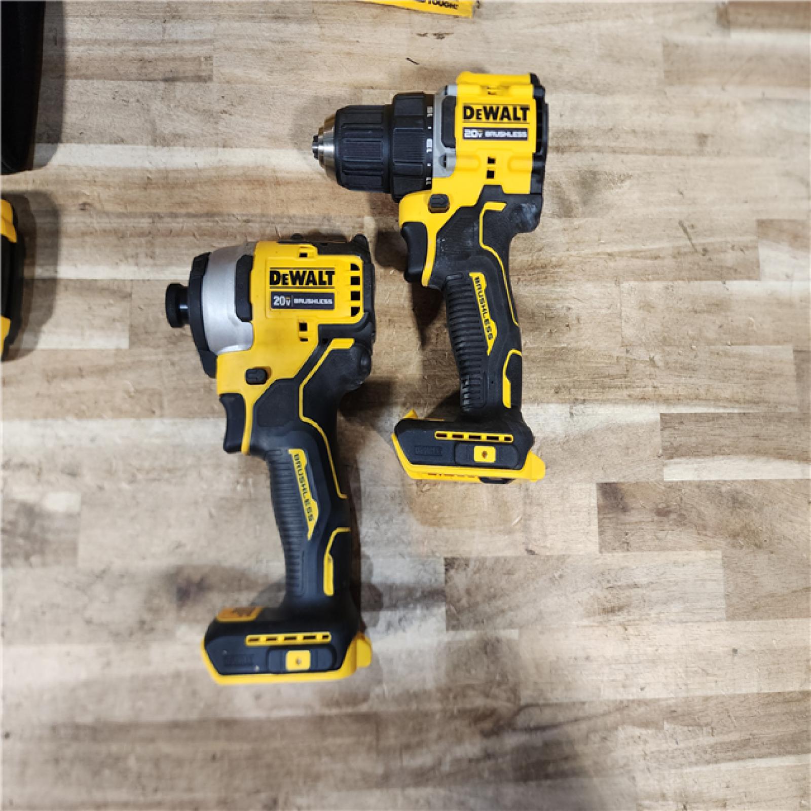 HOUSTON LOCATION - AS-IS DEWALT ATOMIC 20-Volt MAX Lithium-Ion Cordless Combo Kit