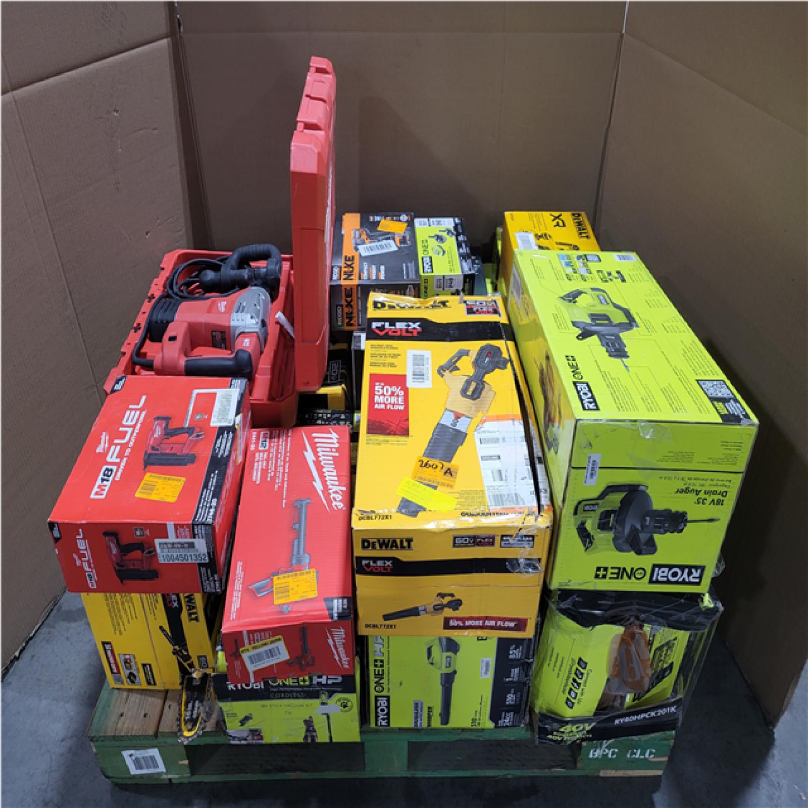 CALIFORNIA AS-IS TOOL PALLET