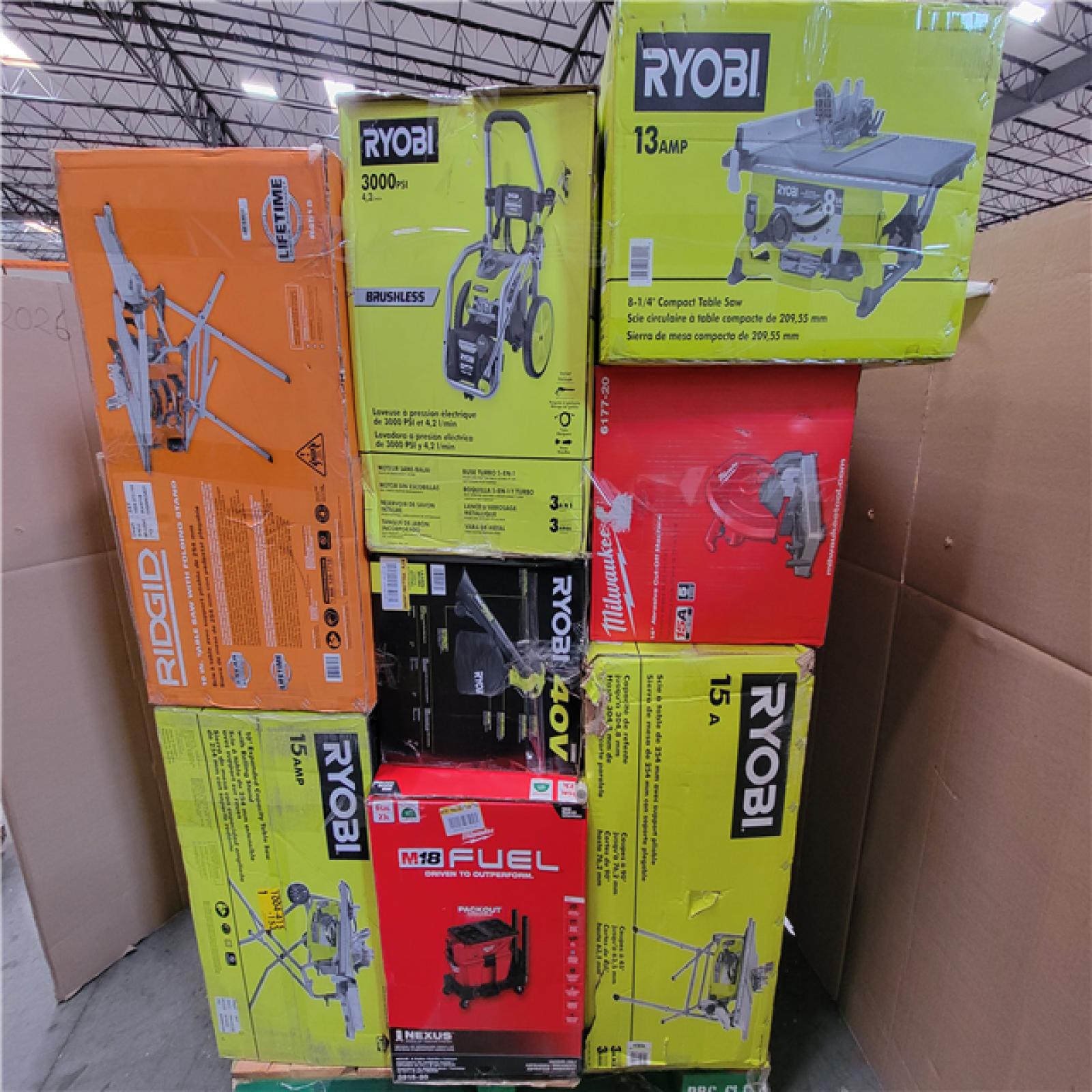 CALIFORNIA AS-IS TOOL PALLET