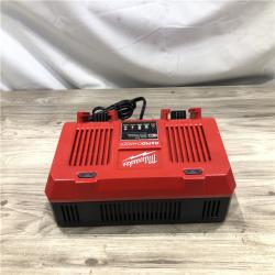 AS-IS Milwaukee 18-Volt Lithium-Ion Dual Bay Rapid Battery Charger (Tool-Only)