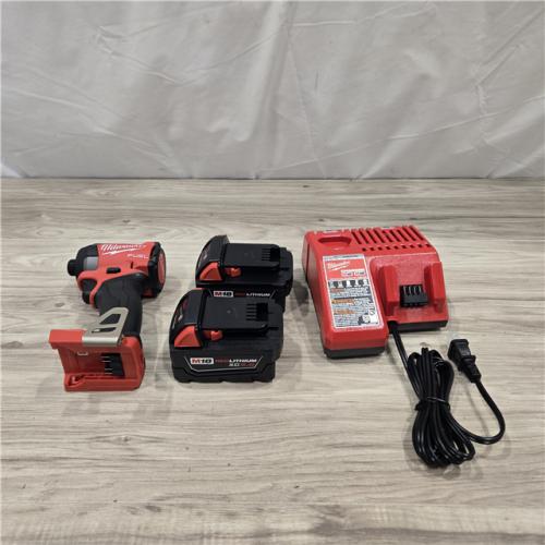 AS-IS Milwaukee 2953-22 M18 FUEL 1/4 Hex Impact Driver Kit