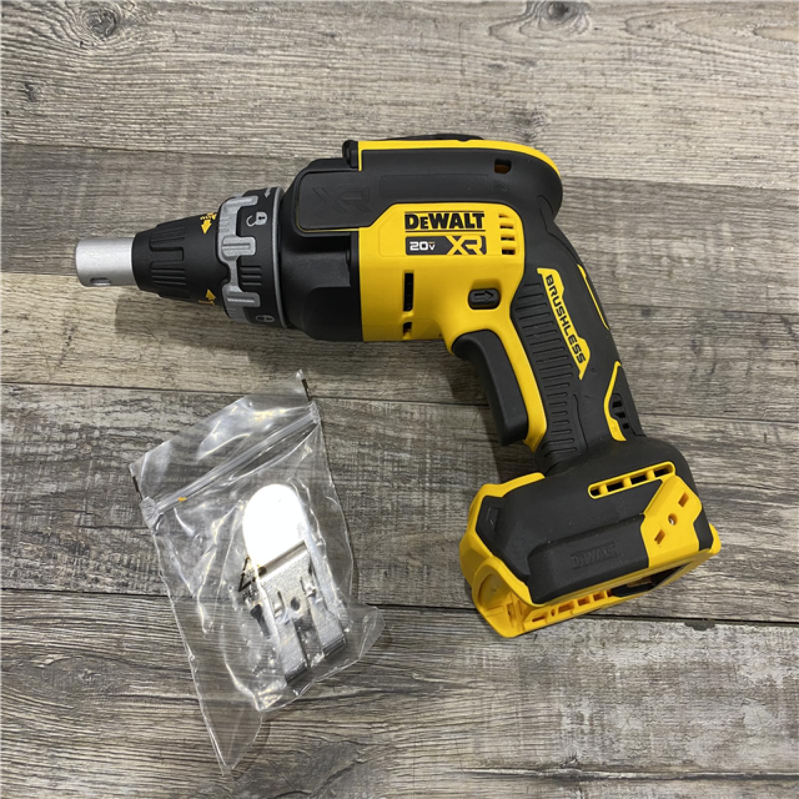 AS-IS DEWALT XR 20V MAX Lithium-Ion Cordless Brushless Screw Gun (Tool Only)