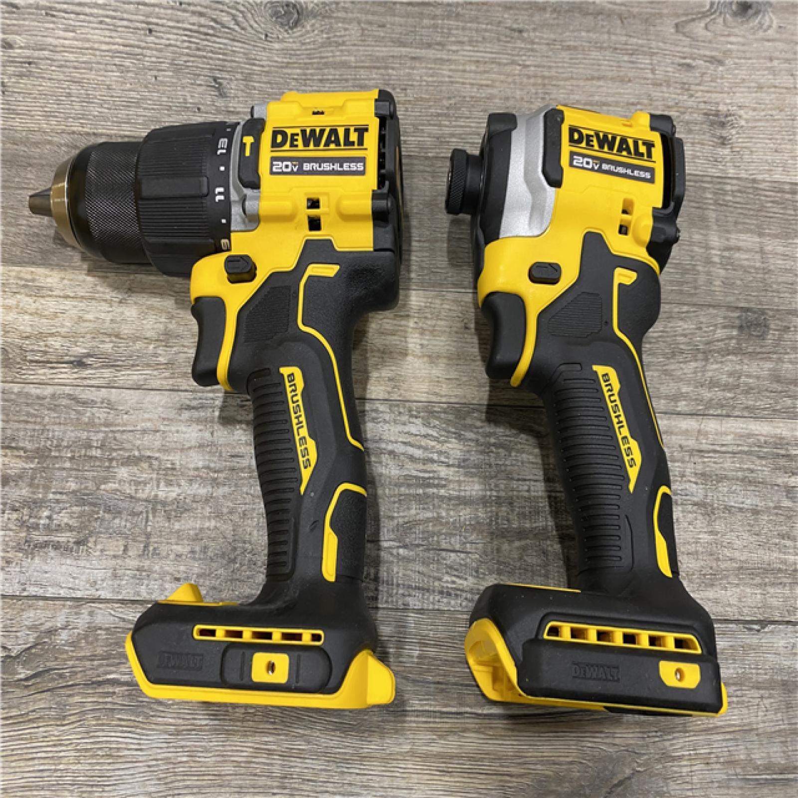 AS-IS DEWALT ATOMIC 20V MAX Lithium-Ion Cordless 2-Tool Combo Kit