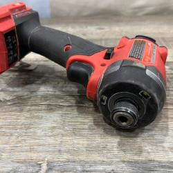 AS-IS Milwaukee FUEL 18V Lithium-Ion Brushless Cordless 1/4 in. Hex Impact Driver Kit