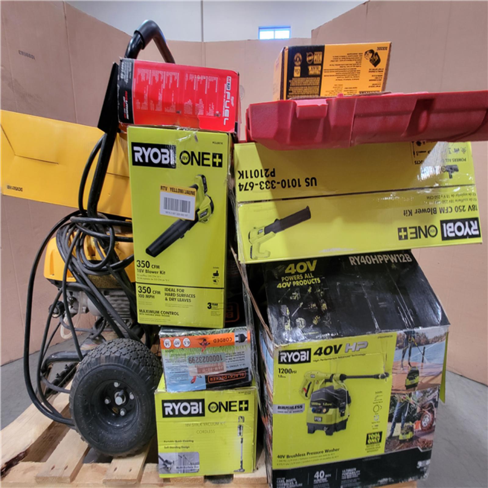 CALIFORNIA AS-IS TOOL PALLET