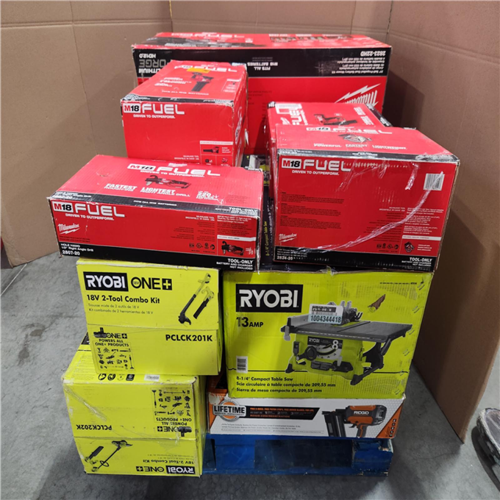 CALIFORNIA AS-IS TOOL PALLET