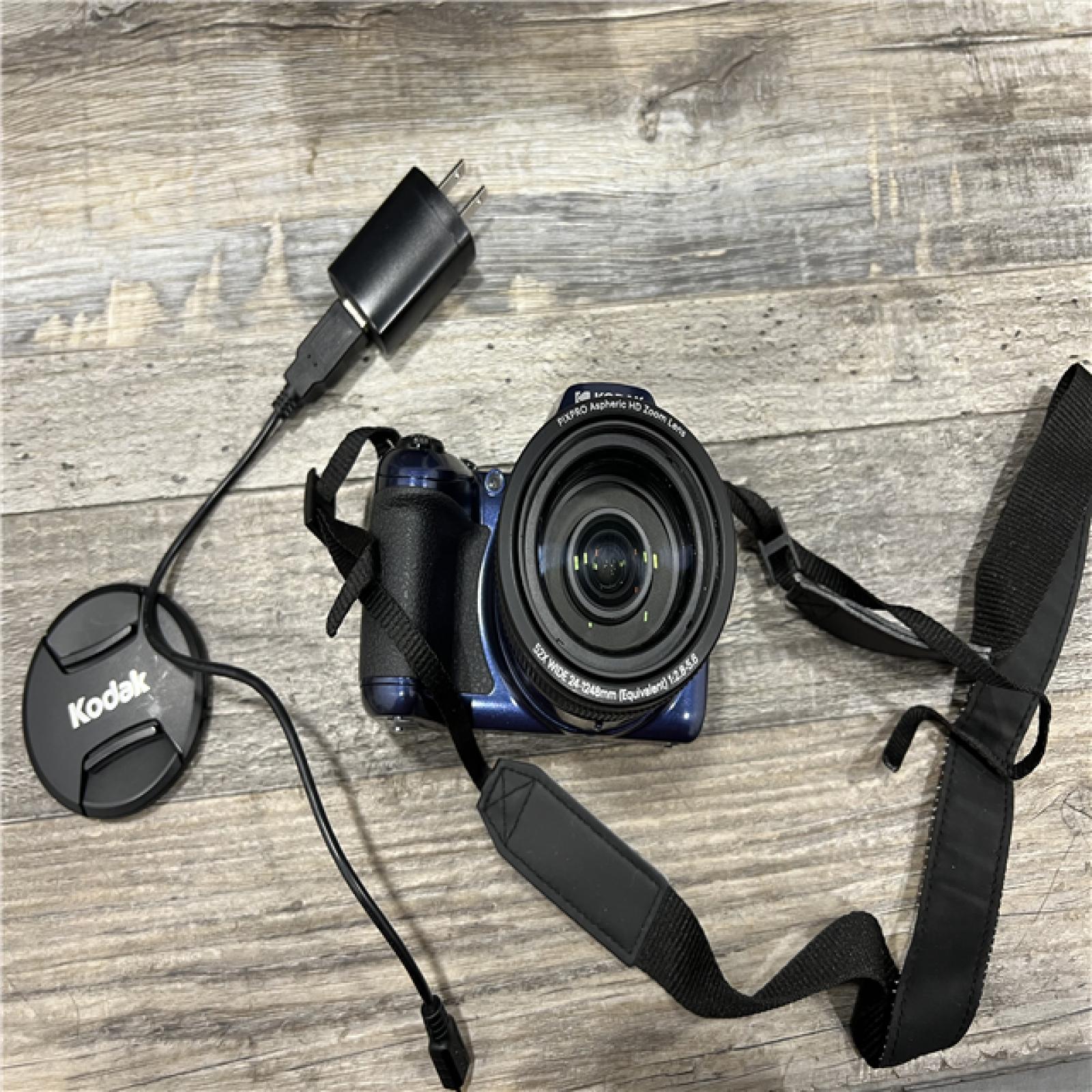 AS-IS Kodak Astro Zoom AZ528 Digital Camera in BlUE