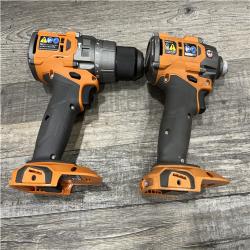 AS-IS RIDGID 18V Brushless Cordless 2-Tool Combo Kit