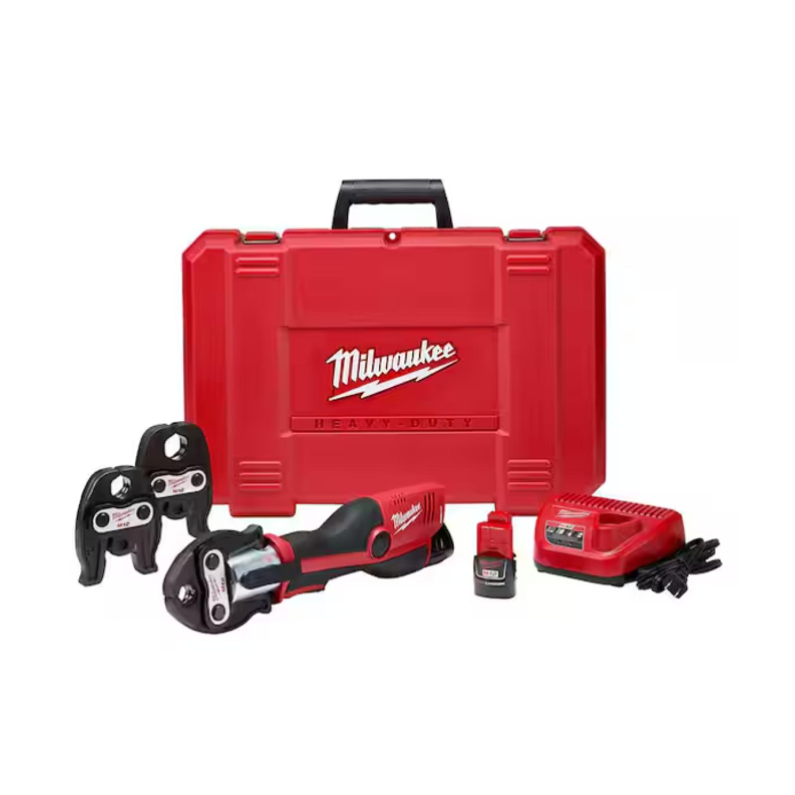 NEW! MILWAUKEE M12 12-Volt Lithium-Ion Force Logic Cordless Press Tool Kit
