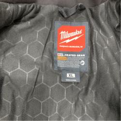 AS-IS Men's X-Large M12 12-Volt Lithium-Ion Cordless Tough Shell Black Heated Jacket