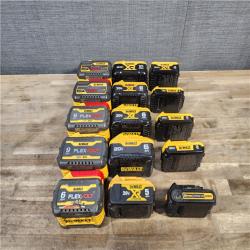 HOUSTON LOCATION - AS-IS DEWALT BATTERY PACK QTY - 15
