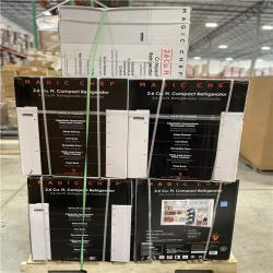 DALLAS LOCATION - MAGIC CHEF 2.6 CU. FT REFRIGERATOR PALLET-( 9 UNITS)