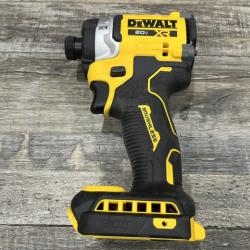 AS-IS DEWALT 20V MAX XR Lithium-Ion Brushless Cordless 3-Speed High Torque 1/4 in. Impact Driver Kit