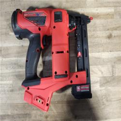 HOUSTON LOCATION - AS-IS MILWAUKEE FUEL 18-Volt Lithium-Ion Brushless Cordless 18-Gauge 1/4 in. Narrow Crown Stapler (Tool-Only)