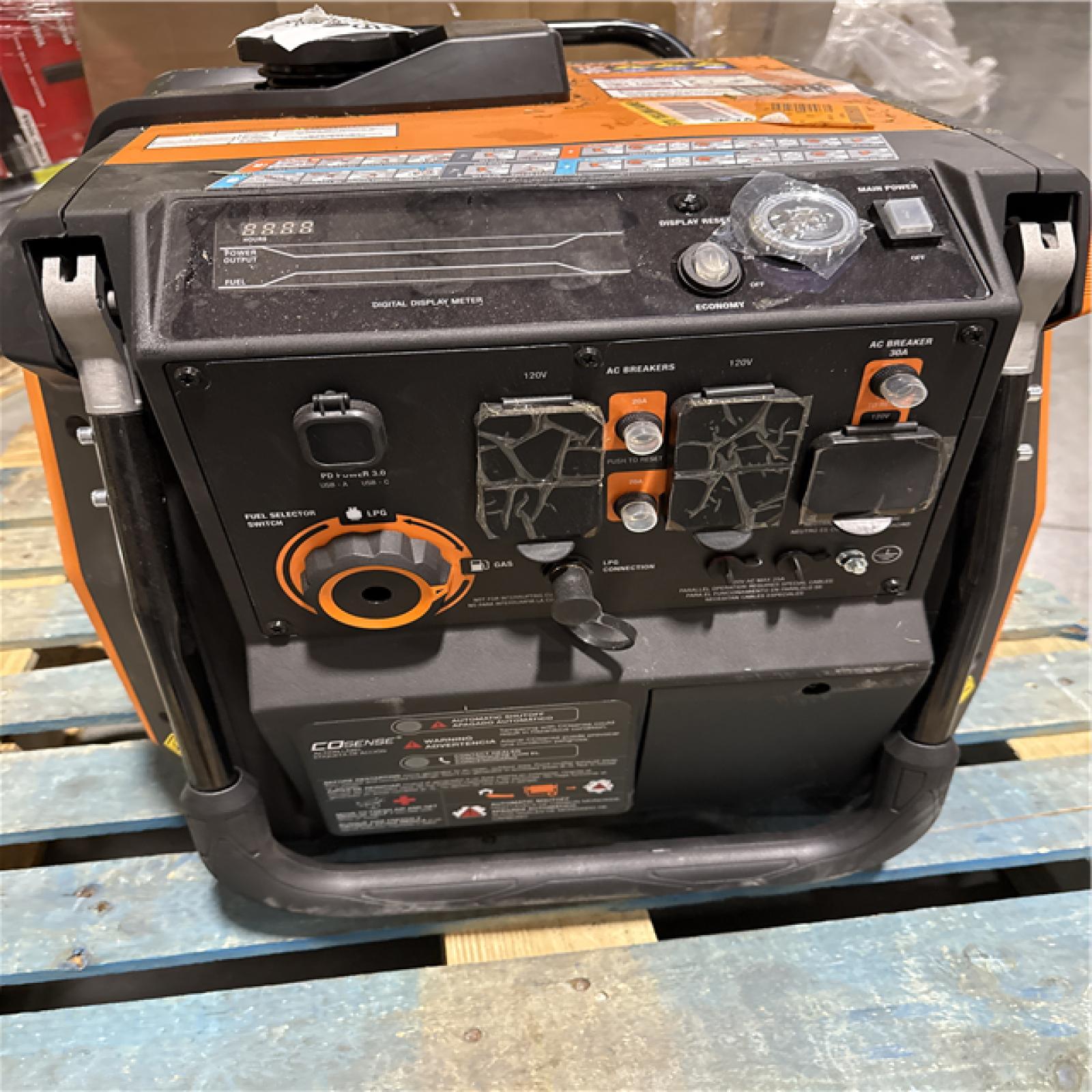 California AS-IS Generac Portable Inverter Generator