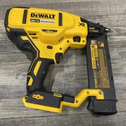 AS-IS DEWALT 20V MAX XR Lithium-Ion Electric Cordless 18-Gauge Brad Nailer (Tool Only)
