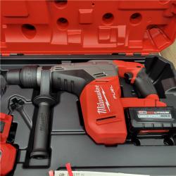 LIKE NEW! Milwaukee 2717-22HD 18V Cordless 1 9/16  SDS Max Rotary Hammer Kit