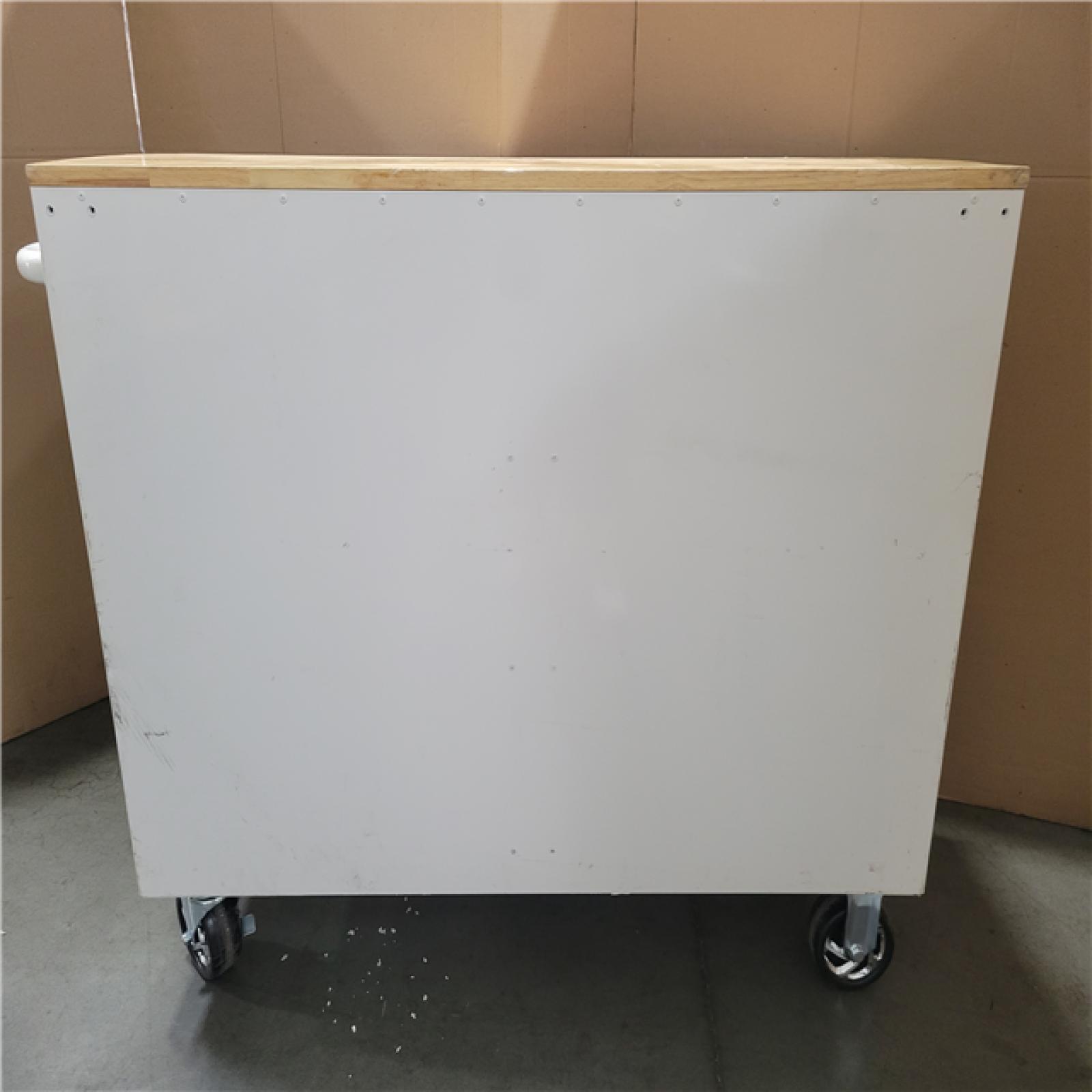 CALIFORNIA AS-IS HUSKY 46 IN.9-DRAWER MOBILE WORK BENCH