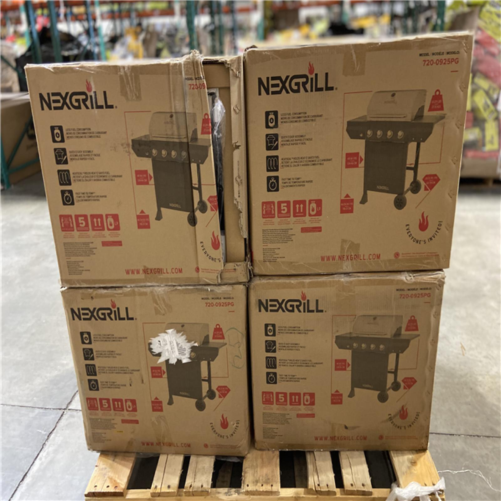 DALLAS LOCATION - GRILL PALLET - (4 UNITS)