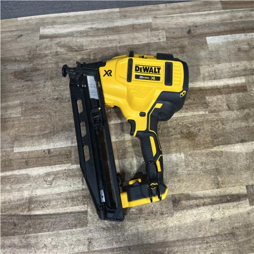 Houston Location AS-IS DEWALT Cordless 20V MAX XR Angled Finish Nailer (Tool Only)